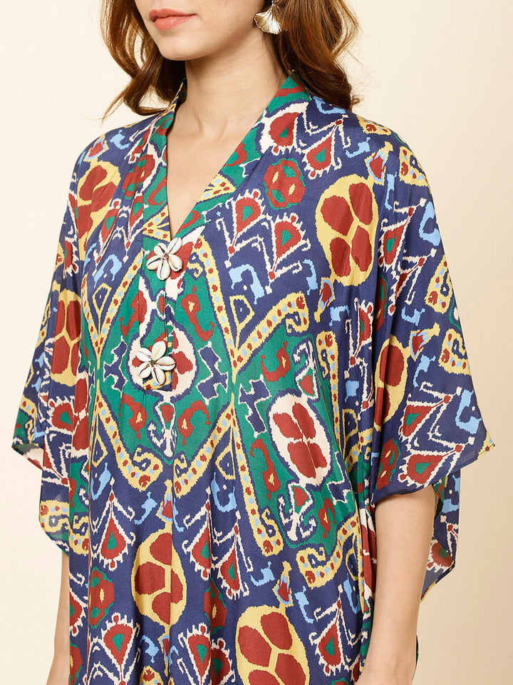 Printed Muslin Kurta With Pants