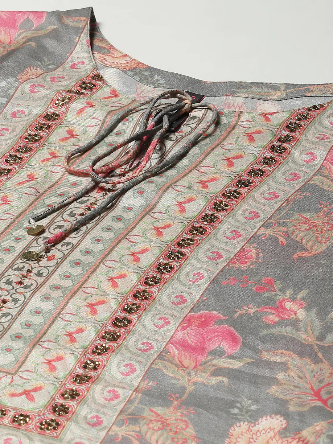 Floral Digital Printed Crepe Kurti