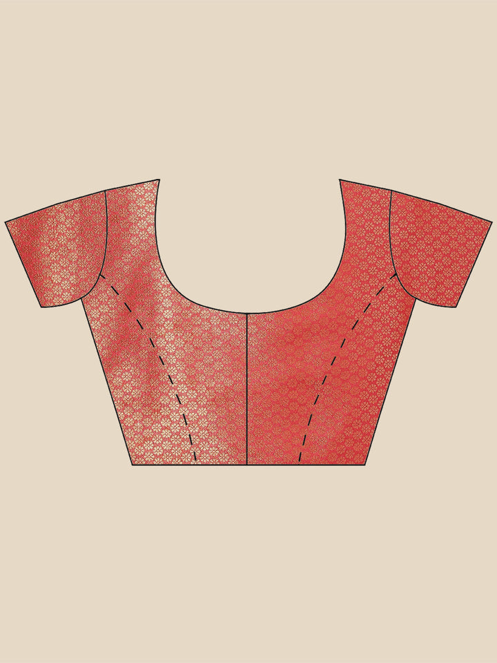 Zari Jaal Woven Handloom Saree