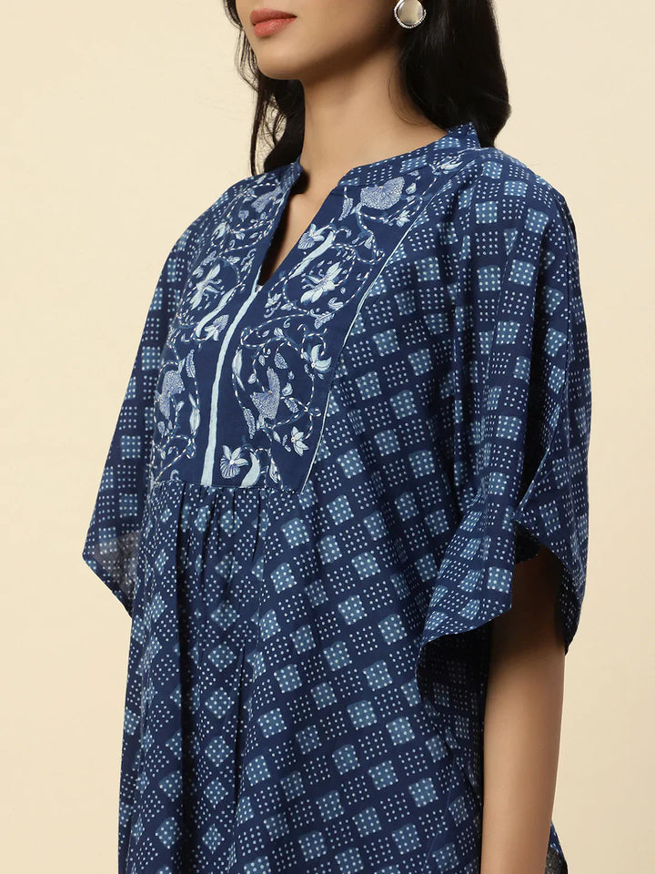 Printed Cotton Kaftan Kurti