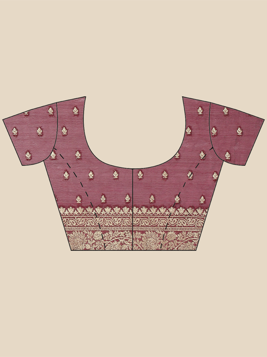 Zari Jaal Woven Georgette Saree