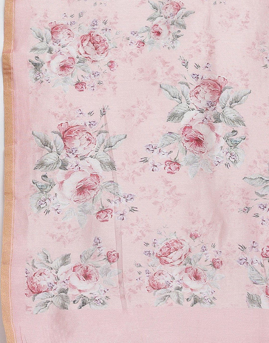 Fine Chanderi Printed Suit Piece