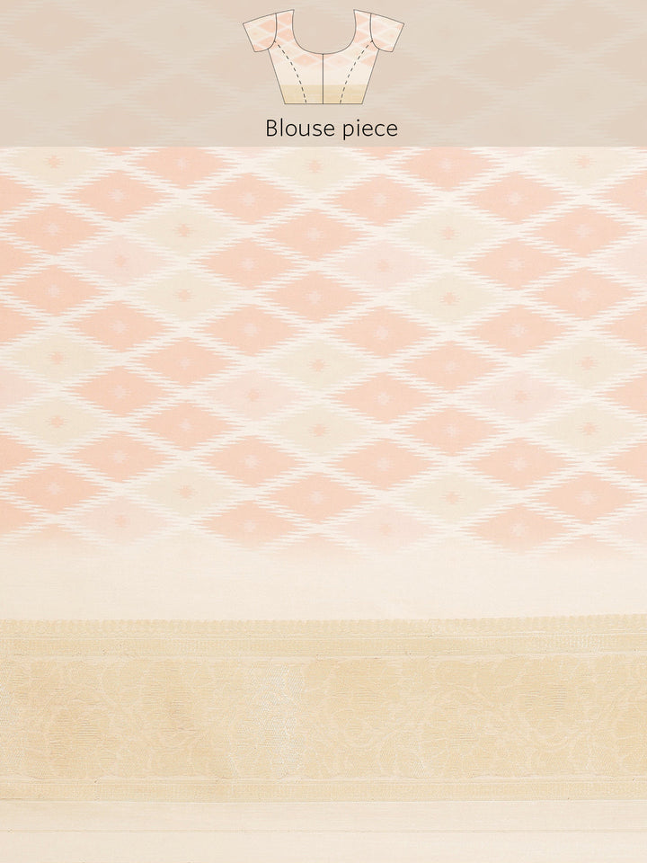 Digital Floral Banarasi Pallu Sarees Printed