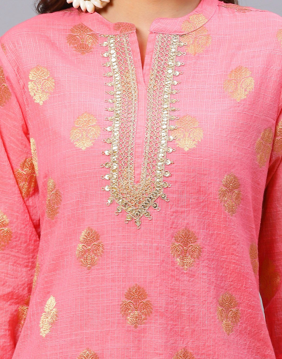 Straight Cotton Printed Salwar Kameez Stitched Suit