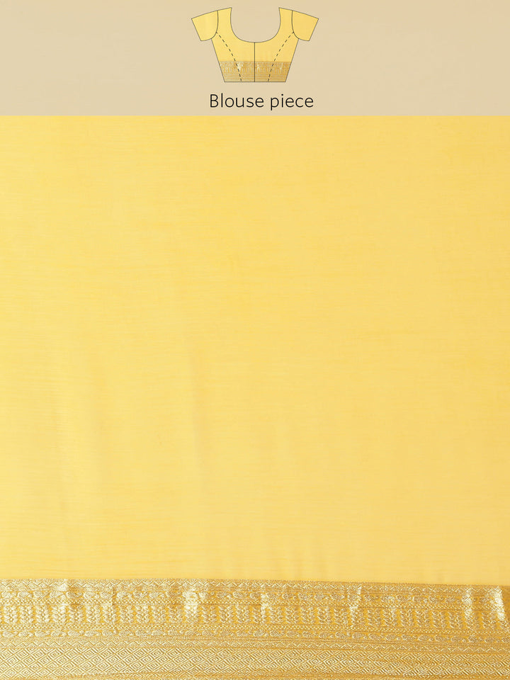 Art Chiffon Zari Work Saree