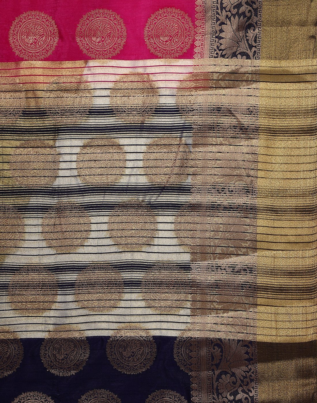 MBZ Meena Bazaar-Art Handloom Saree