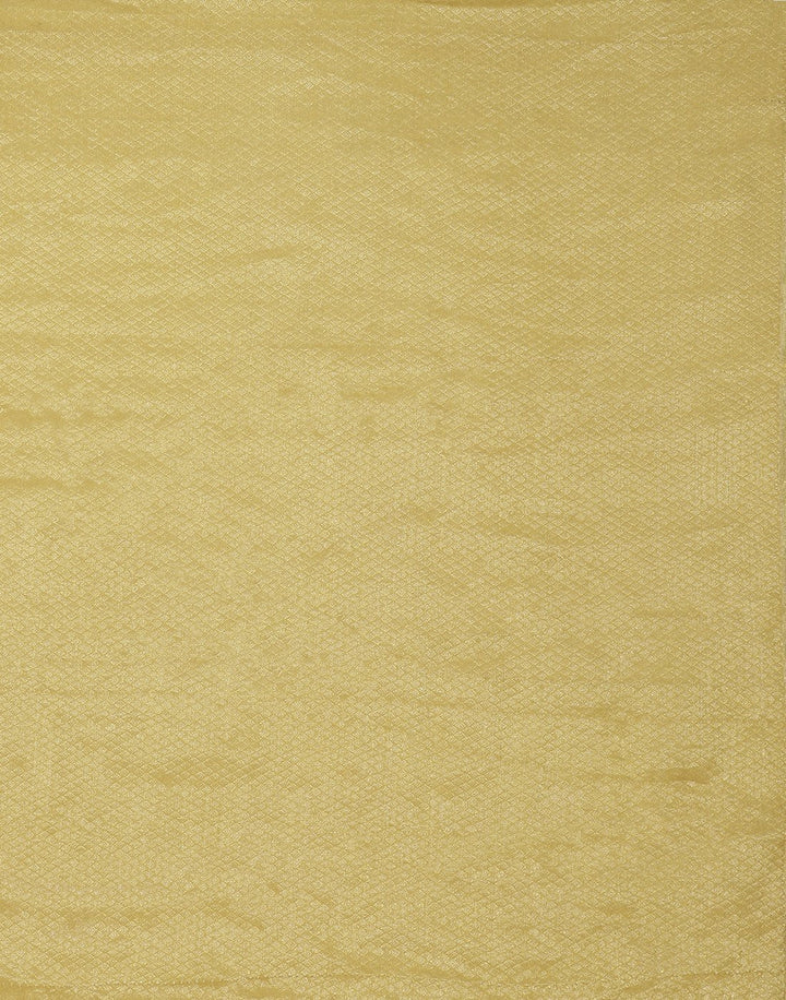 MBZ Meena Bazaar-Yellow Chiffon Saree