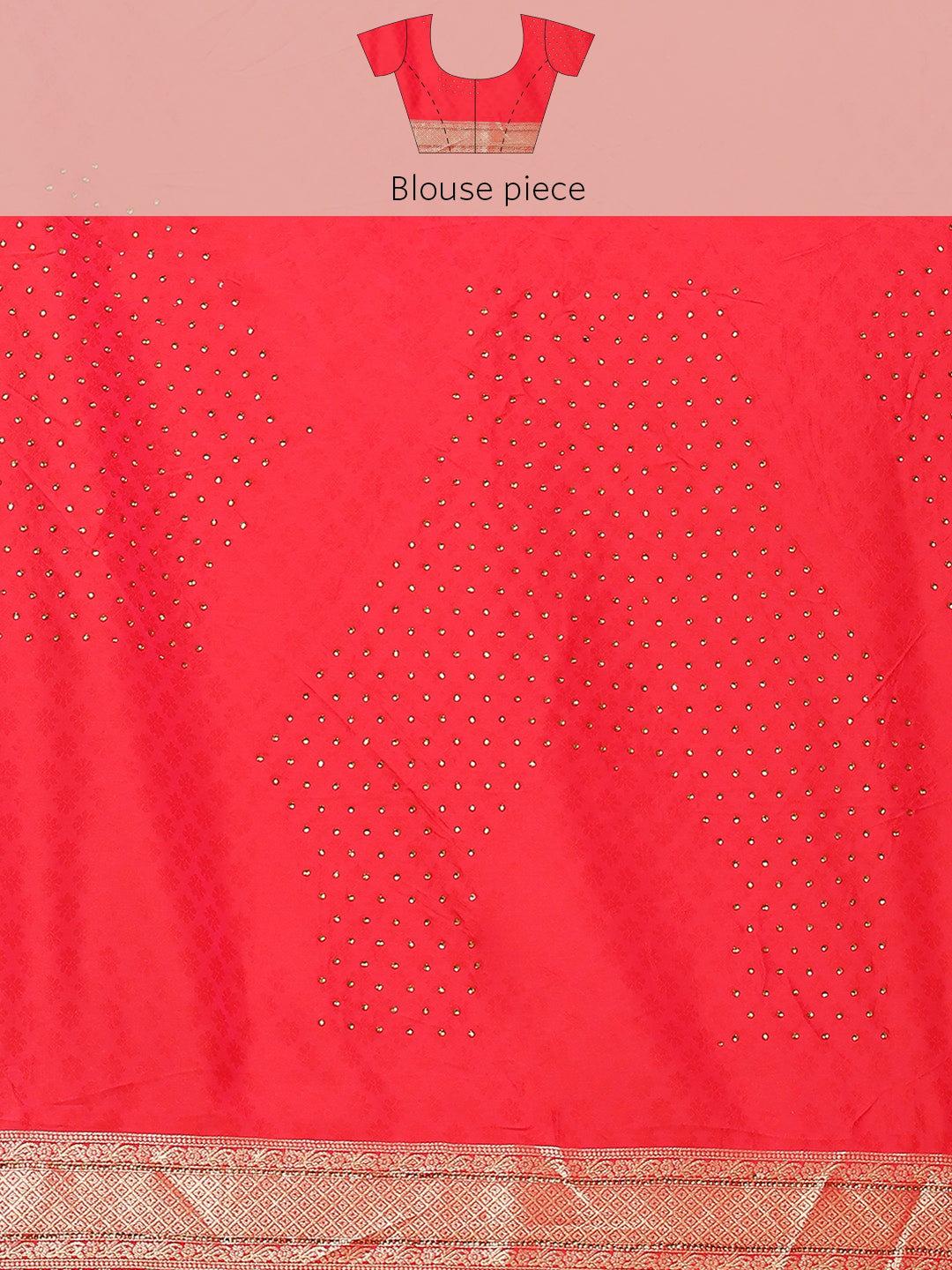 Stone Jaal Banarasi Art Handloom Saree