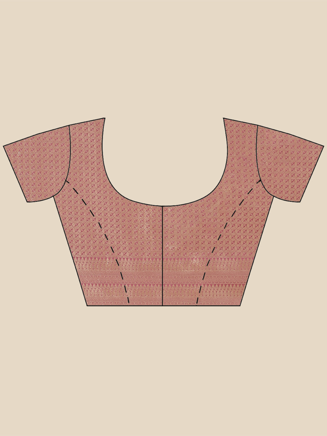 Zari Booti Organza Woven Saree