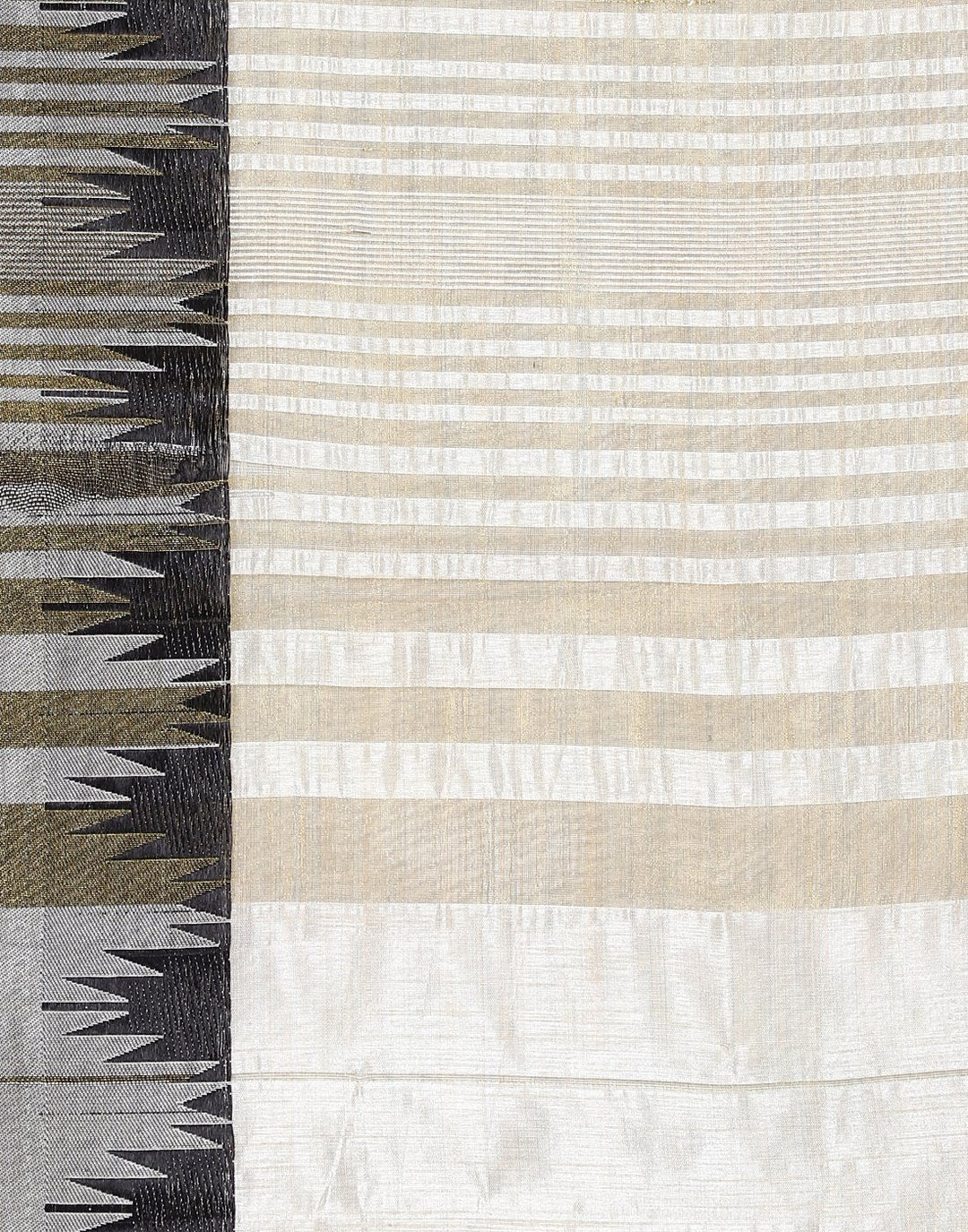 MBZ Meena Bazaar-Mustard Art Handloom Saree