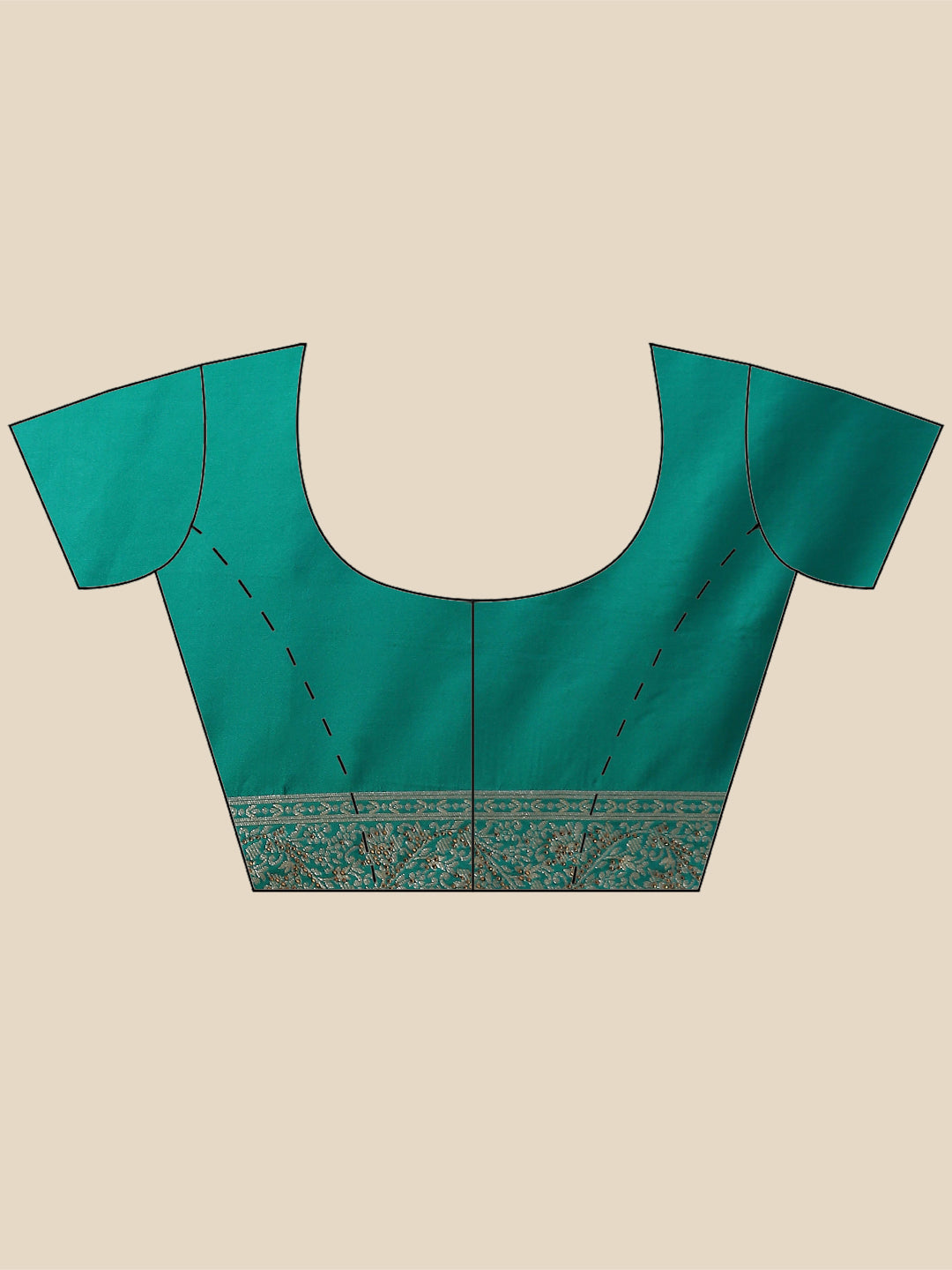 Swarovski Embroidered Banarasi Handloom Saree