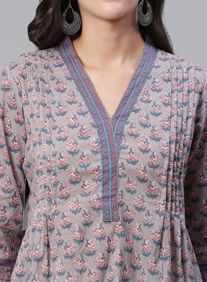 Cotton Printed Short Kurti