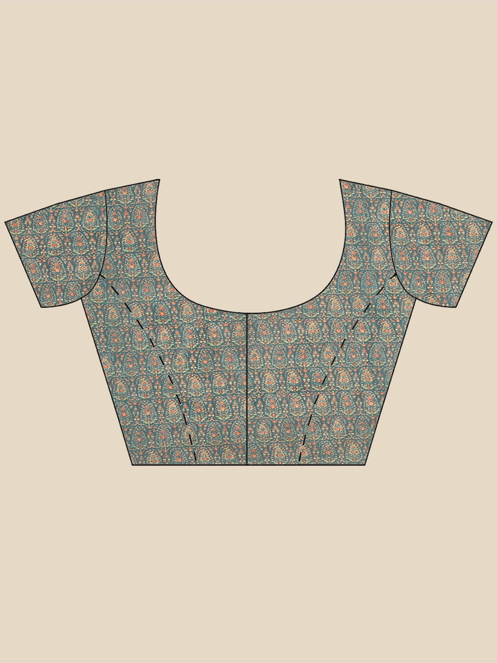 Digital Printed Handloom Saree