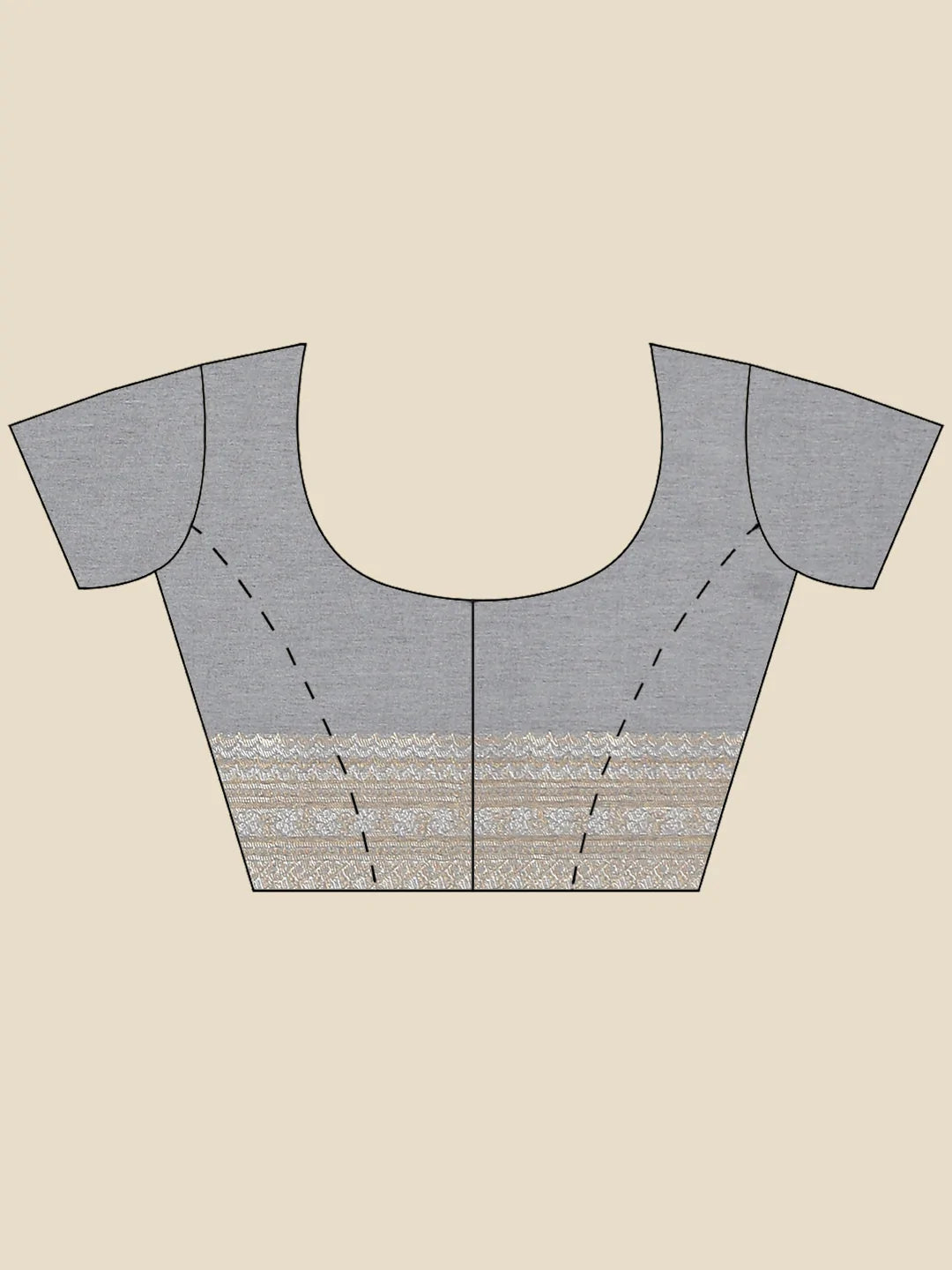 Zari Jaal Handloom Woven Saree
