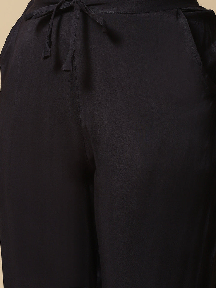 Printed Cotton Kurta With Pants &amp; Dupatta