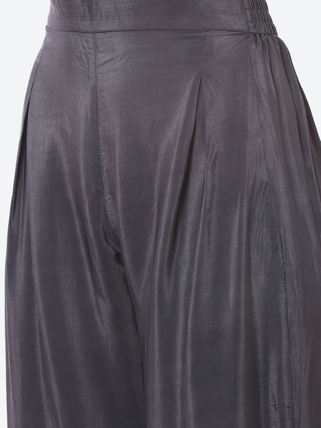 Digital Printed Crepe Kurta With Palazzo &amp; Georgette Dupatta