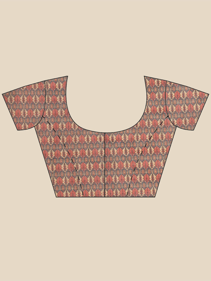 Digital Printed Handloom Saree