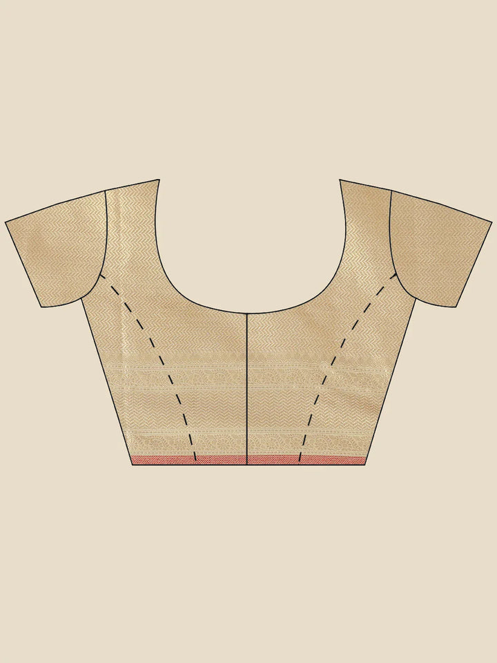 Zari Jaal Cotton Woven Saree