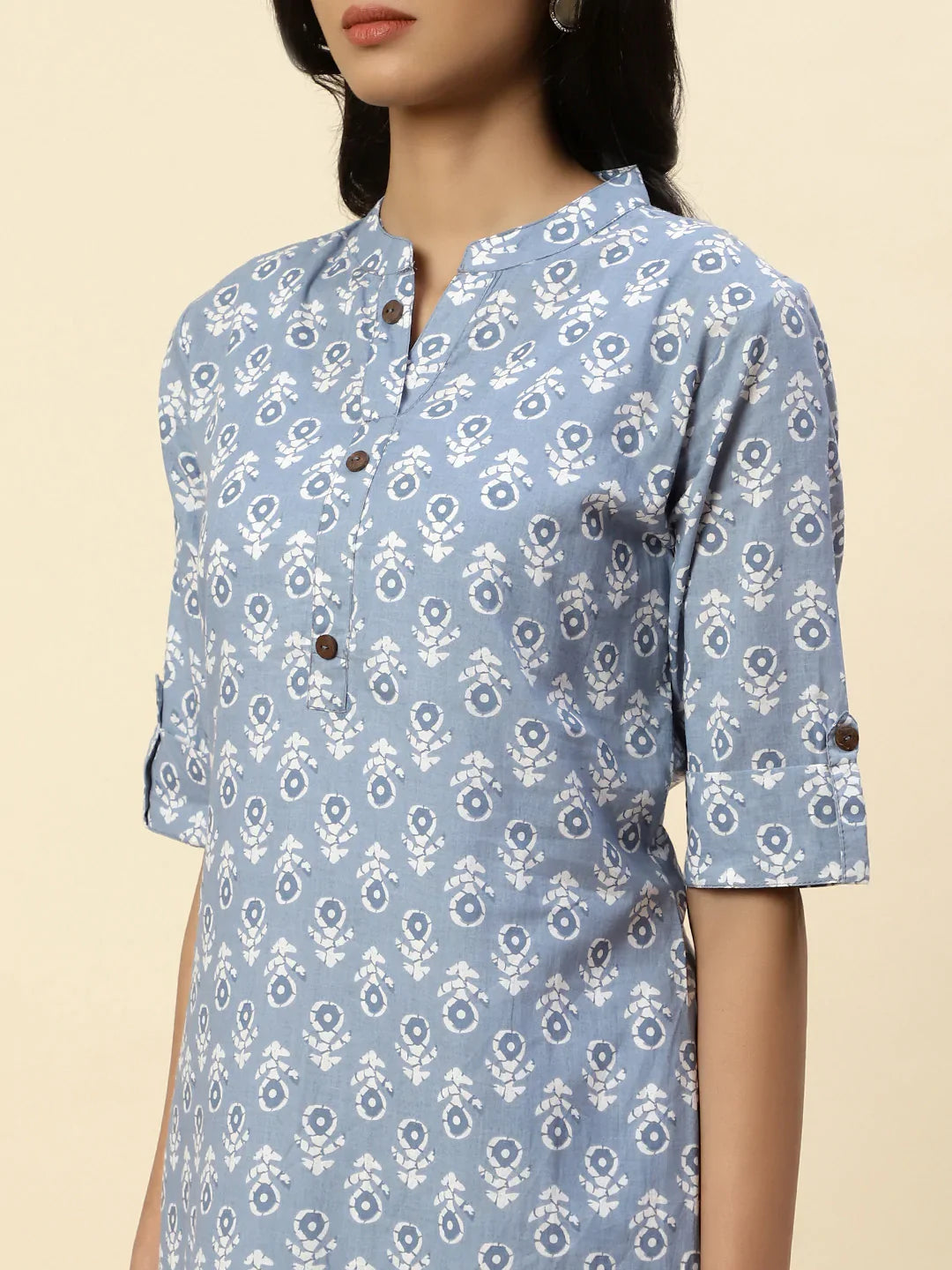 Printed Cotton Kurta