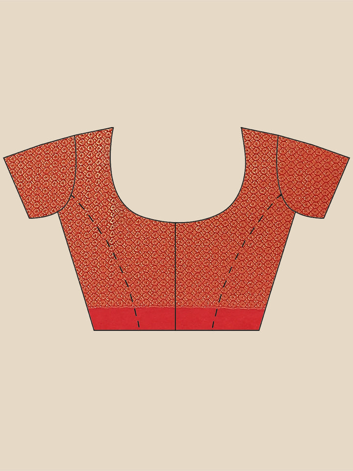 Zari Booti Handloom Woven Saree