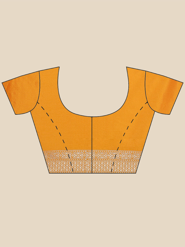 Zari Booti Woven Art Silk Banarsi Saree