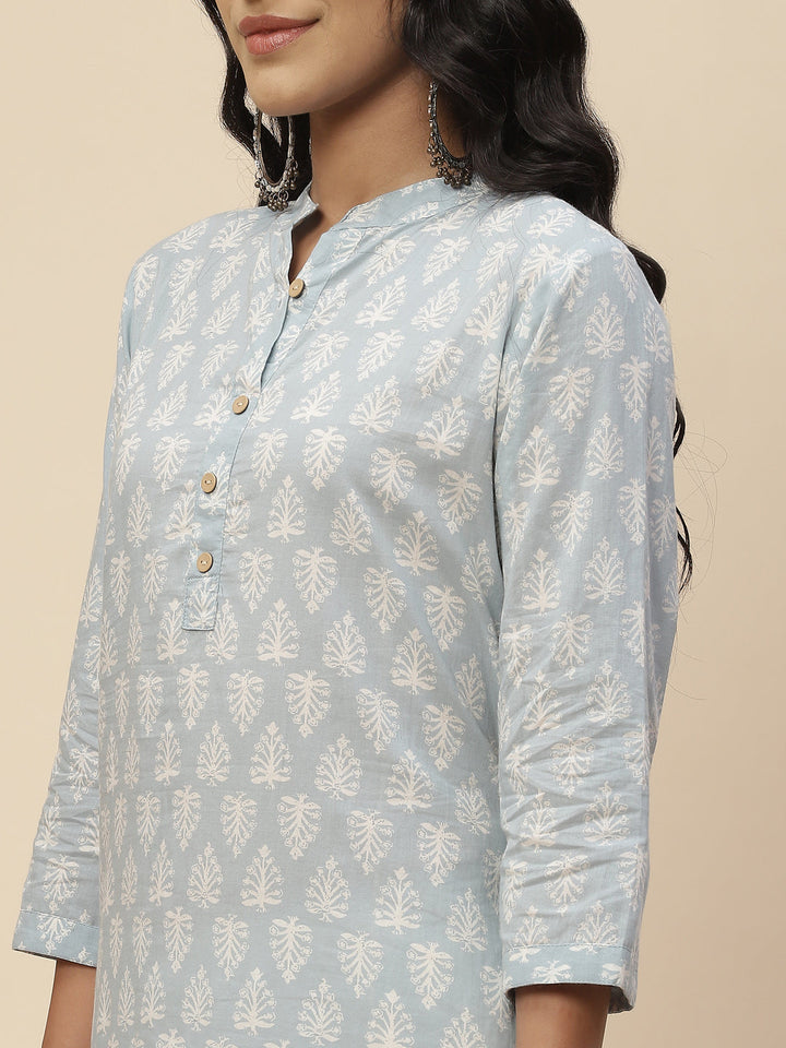 Printed Cotton Kurta