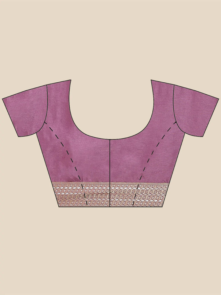 Zari Jaal Handloom Woven Saree