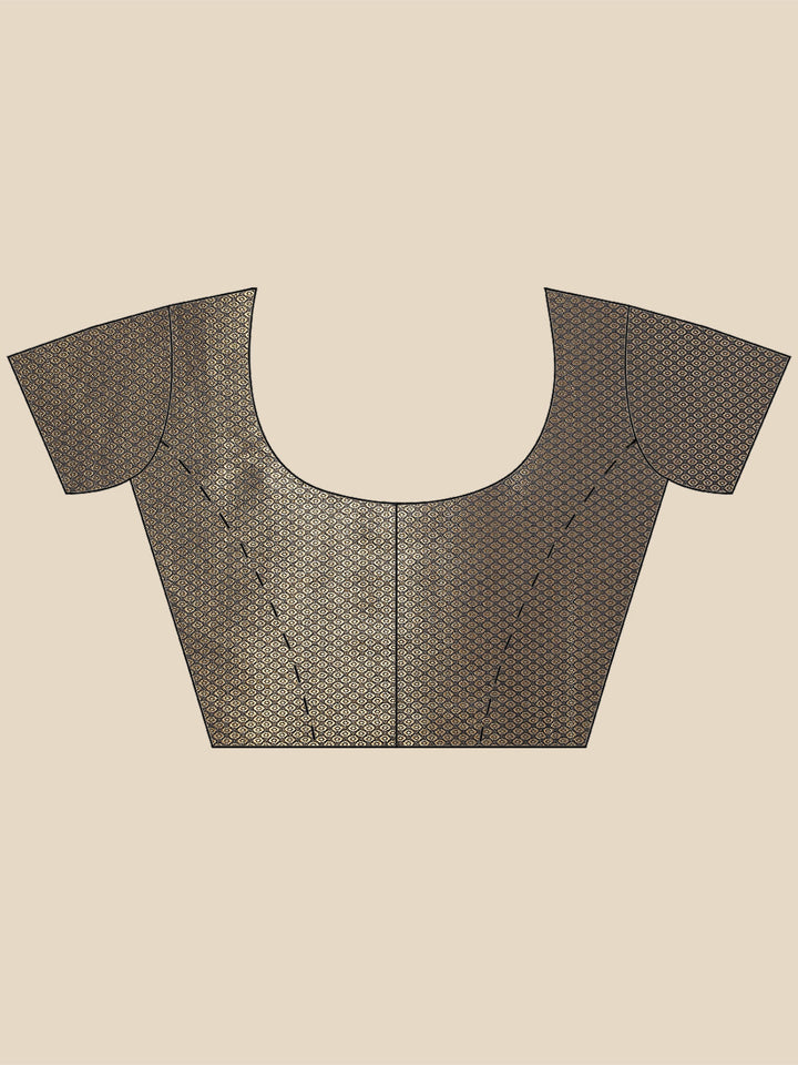 Zari Jaal Woven Handloom Saree
