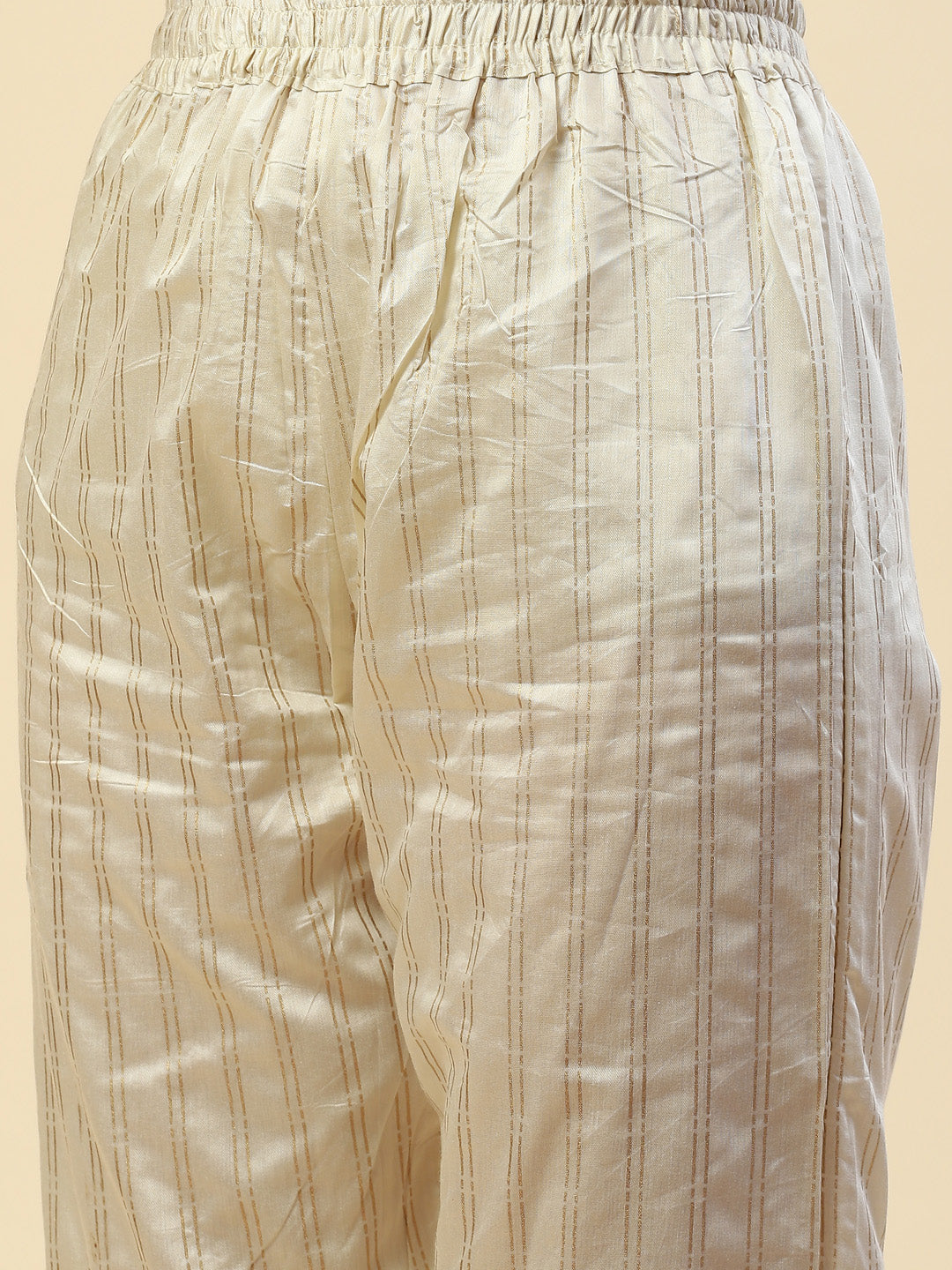 Floral Printed Cotton Kurta With Pants &amp; Cotton Dupatta