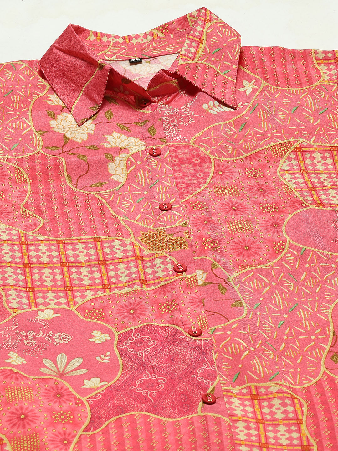 Printed Muslin Kurti With Pants