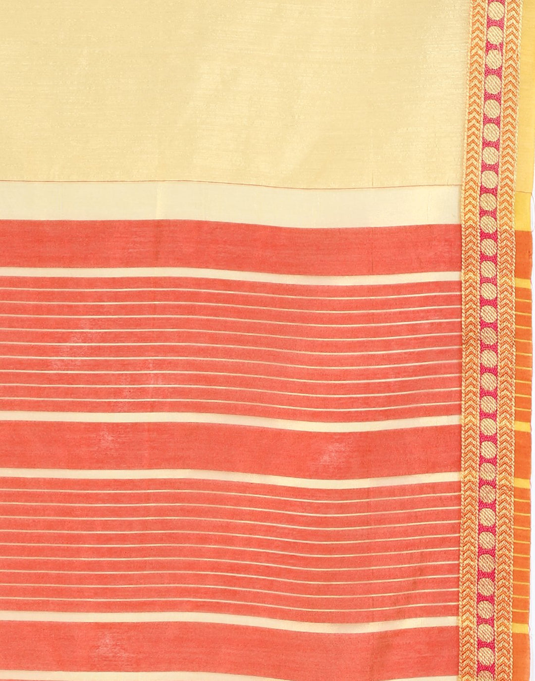 MBZ Meena Bazaar-Beige Art Handloom Saree