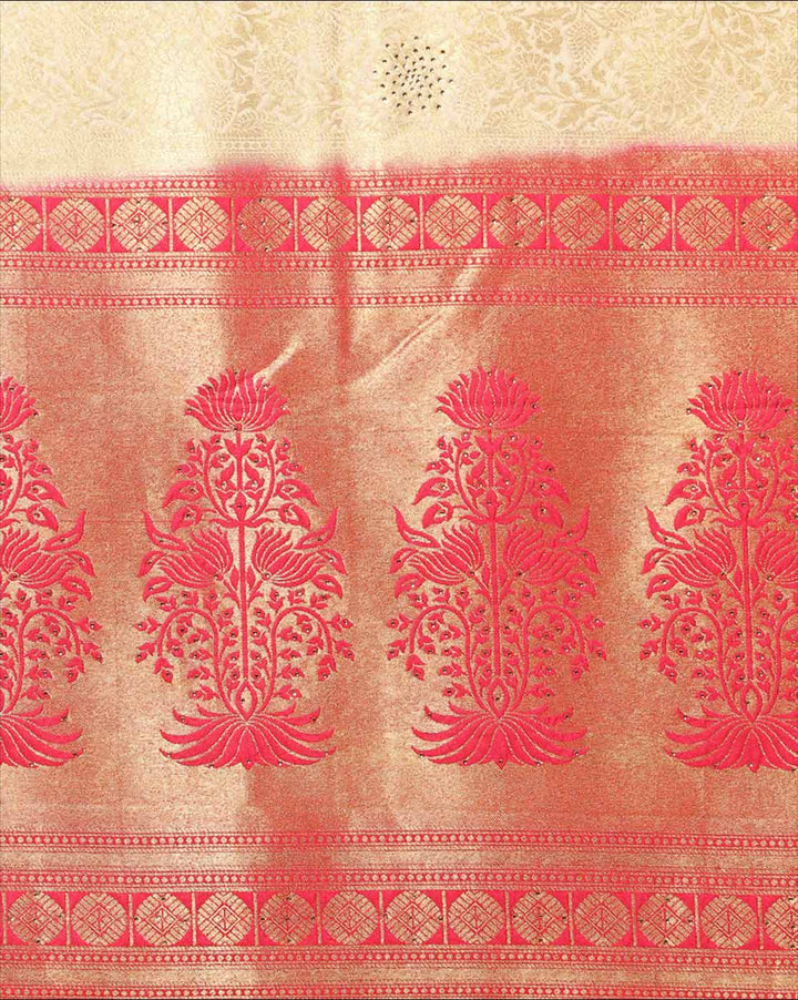 MBZ Meena Bazaar-Art Handloom Woven Saree