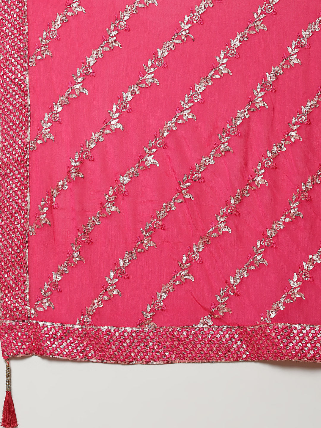 Banarasi Booti Art Handloom Choli With Lehenga &amp; Chiffon Dupatta