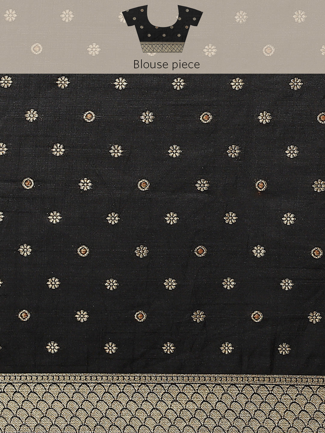 Art Handloom Plain Zari Border Woven Saree