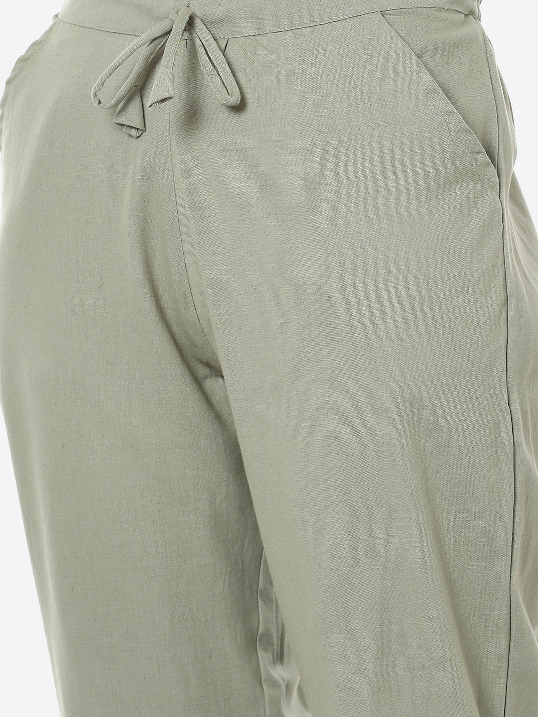 Printed Muslin Kurta With Pant