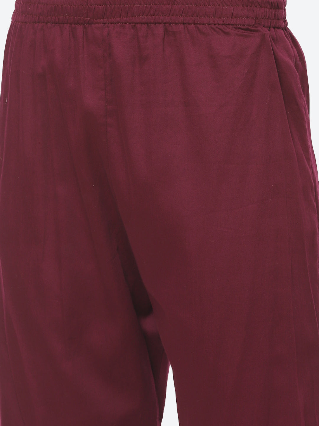 Embroidered Neck Organza Kurti With Pant