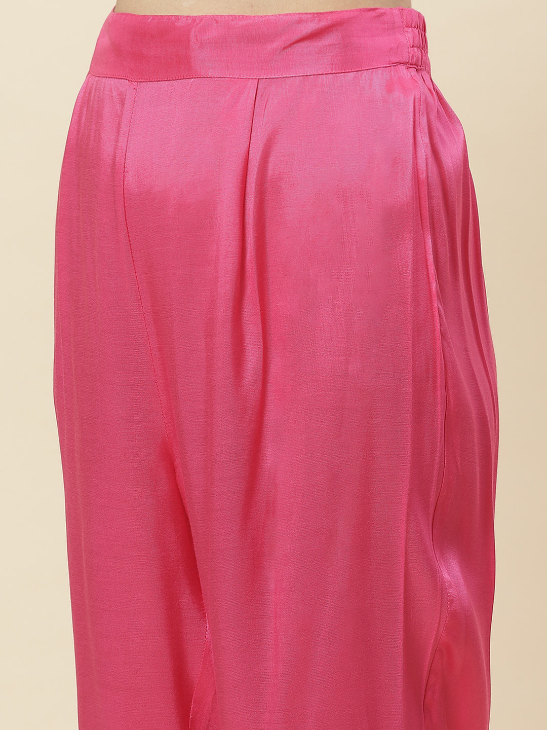 Printed Muslin Kurta With Pants