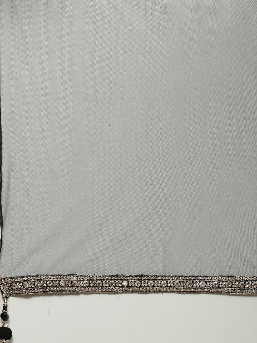 Zari Jaal Embroidered Georgette Kurta With Palazzo &amp; Dupatta