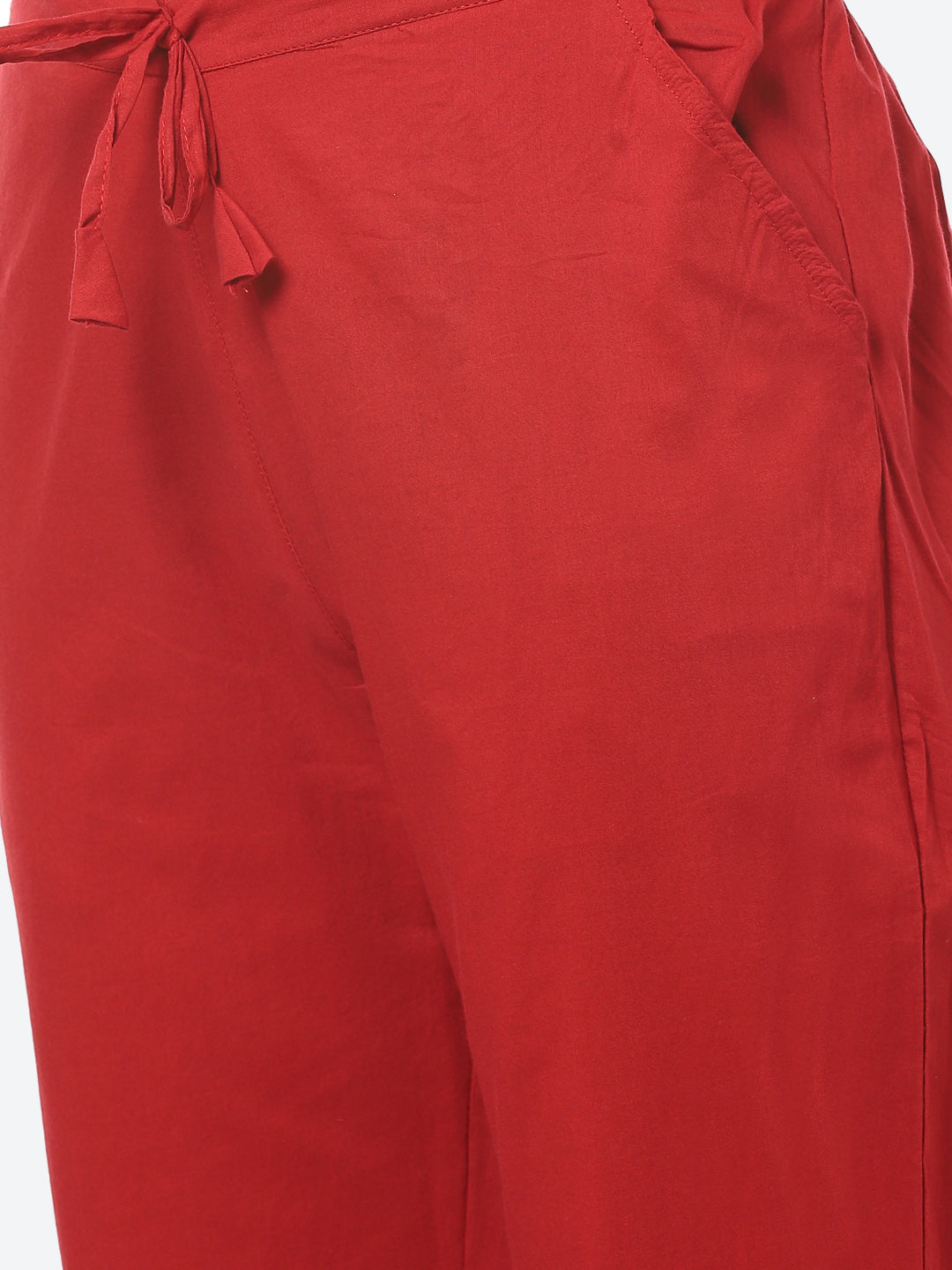 Printed Cotton Kurti With Pant