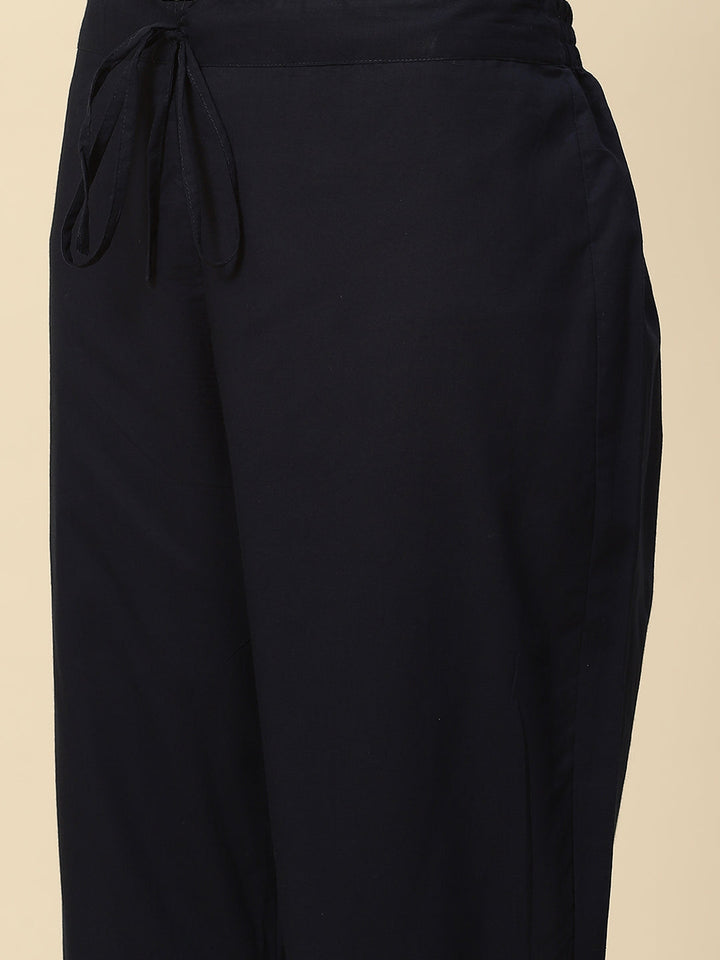 Printed Cotton Kurta With Pants