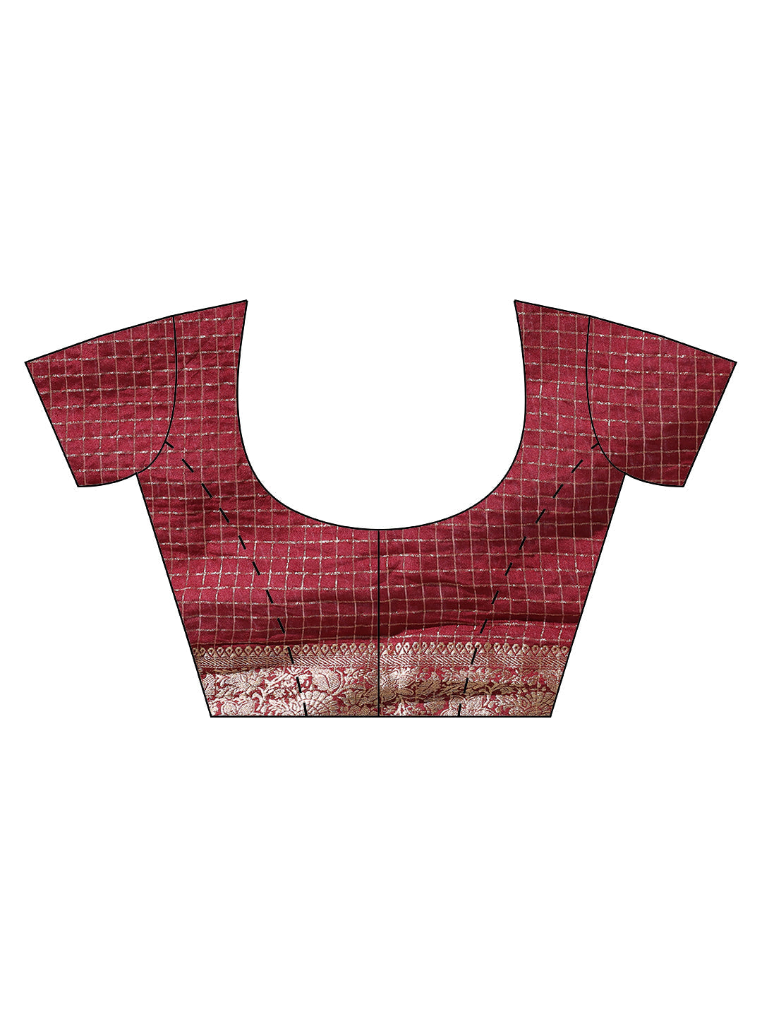 Zaari Jaal Tussar Saree
