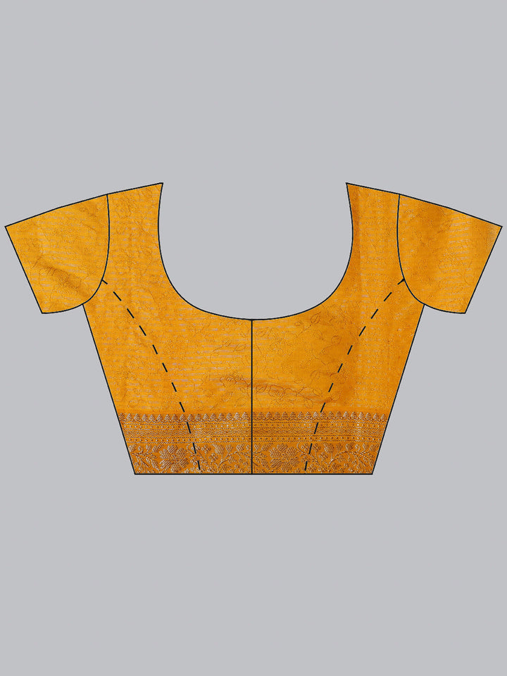 Wovn Border Art Silk Saree