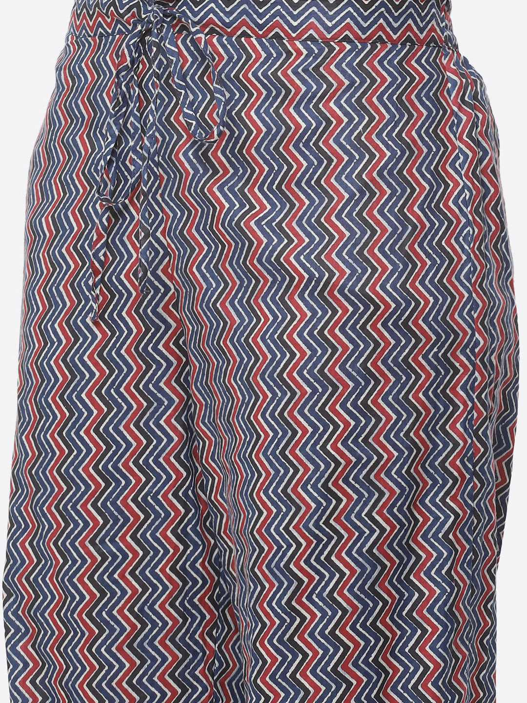 Booti Sequence Cotton Kurti With Afghani Pant