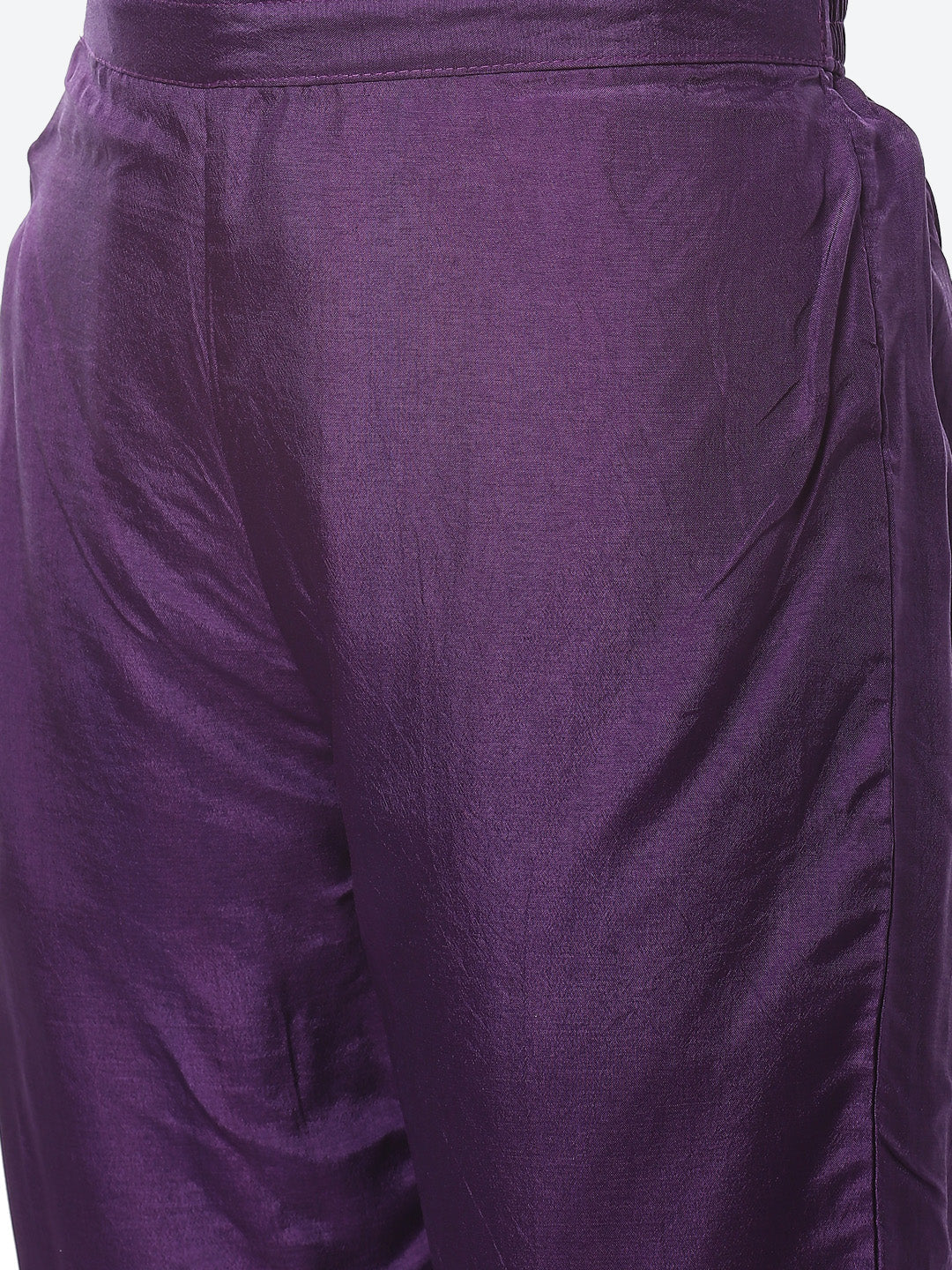 Gota Work Art Handloom Stitched Salwar Kameez With Chiffon Dupatta