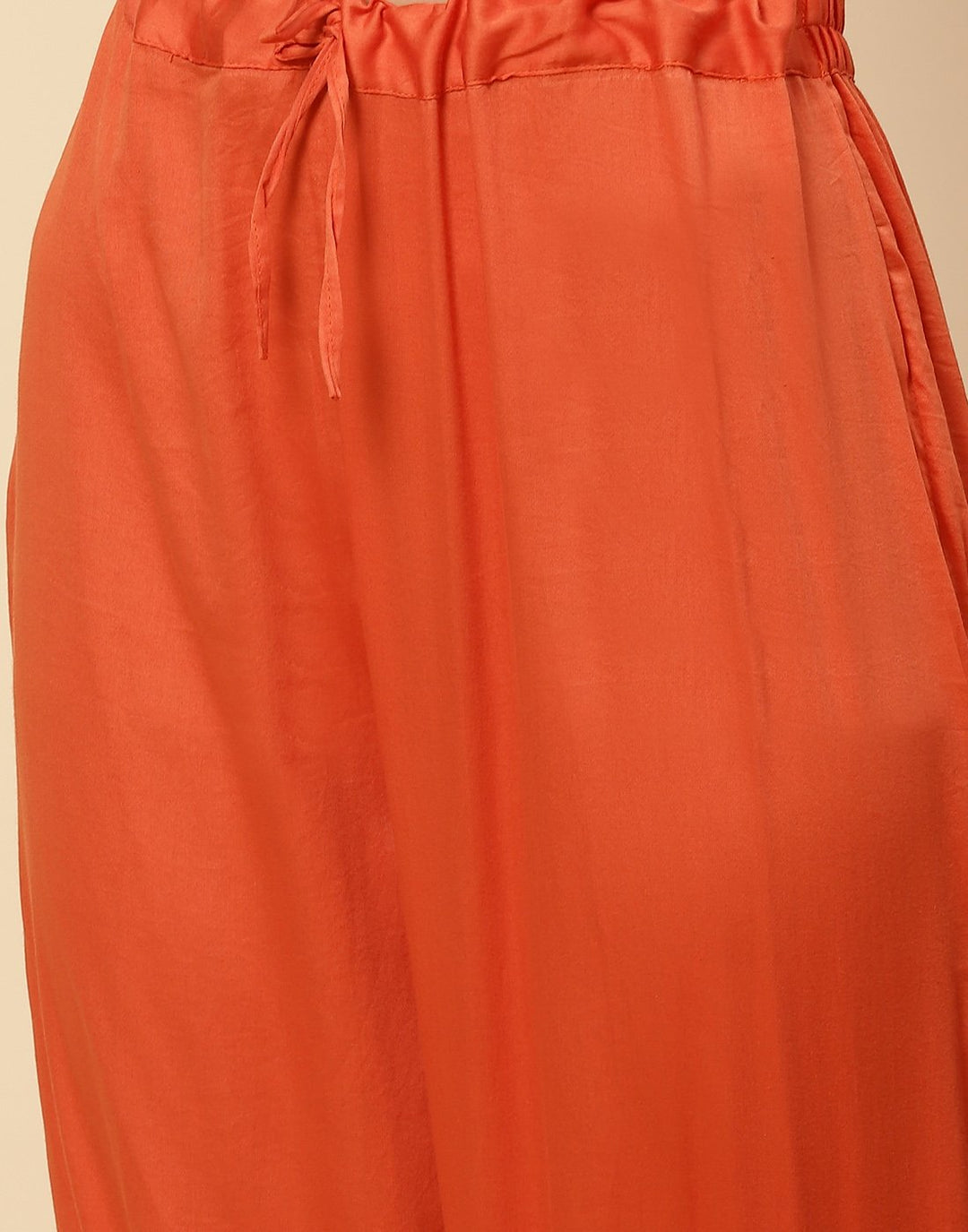 Embroidered Cotton Chanderi Salwar Kameez Stitched Suit With Chiffon Dupatta