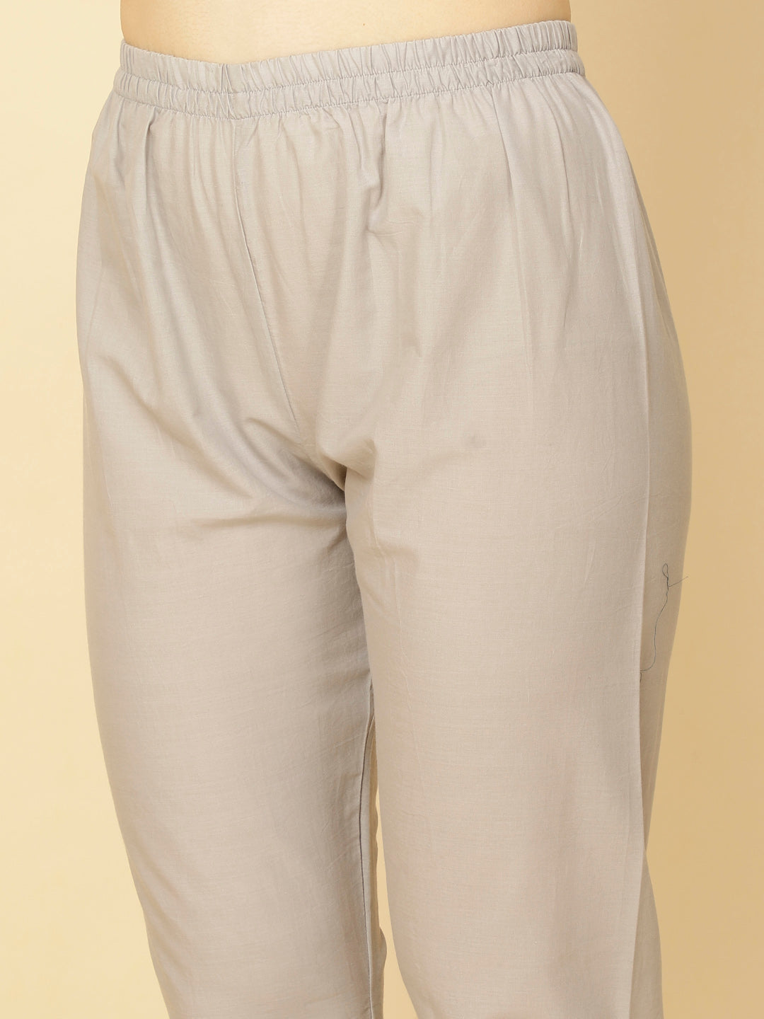 Floral Printed Chanderi Kurta With Pants &amp; Dupatta