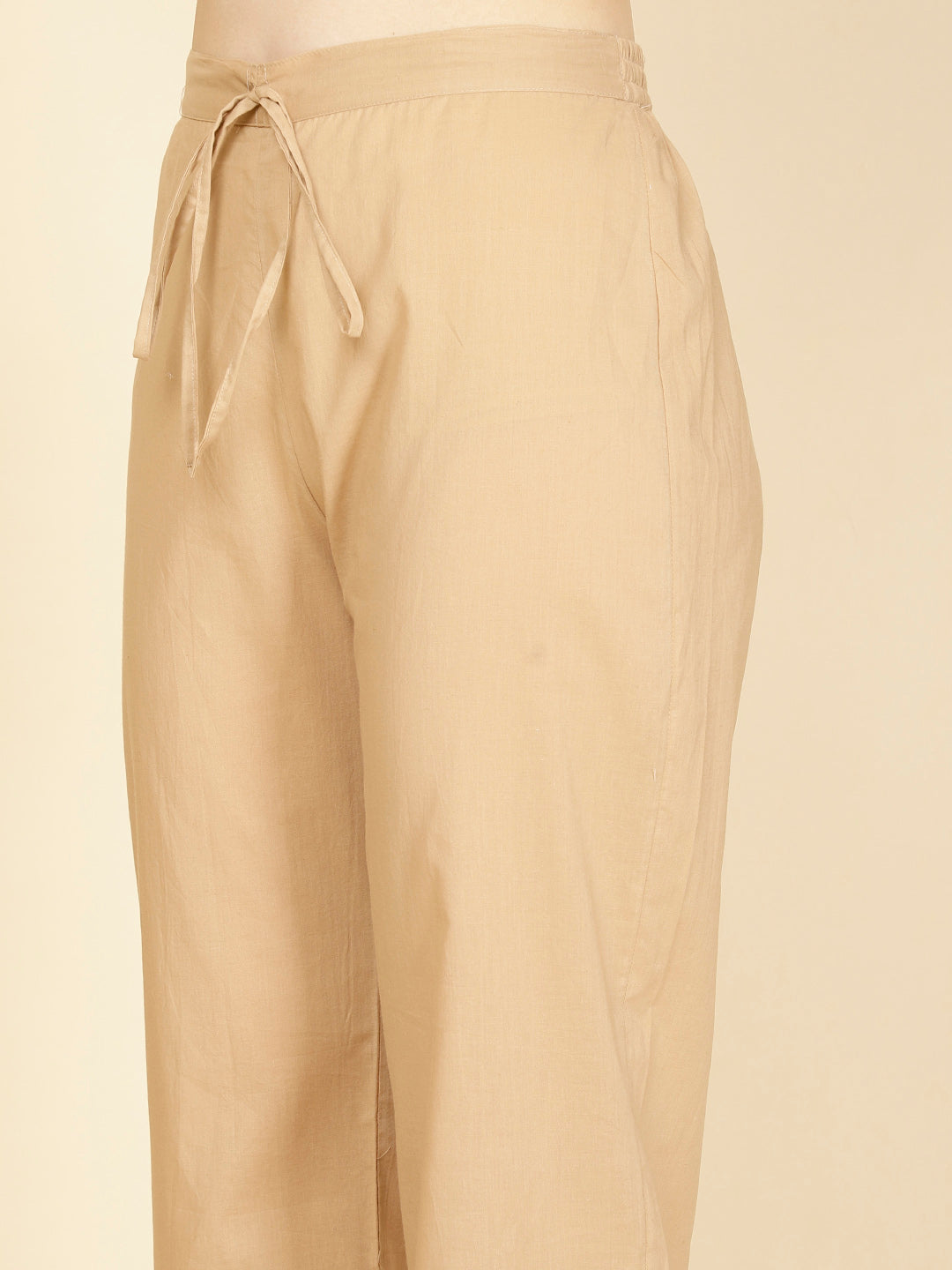Abstract Printed Cotton Kurta With Pants