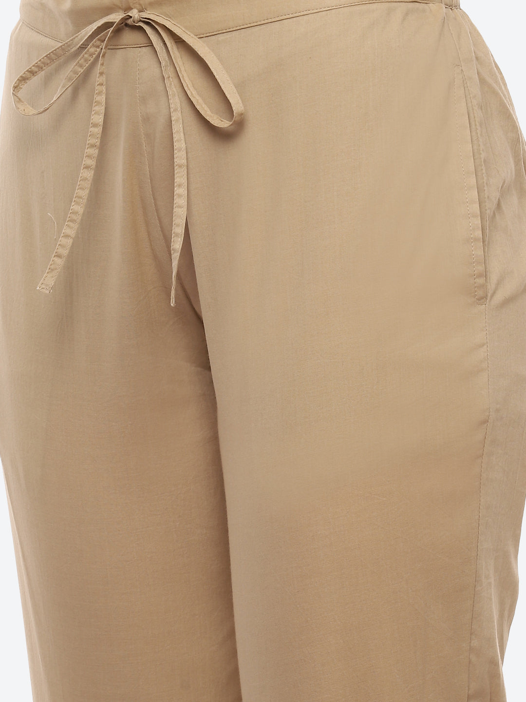 Thread Embroidered Chanderi Kurta With Pant