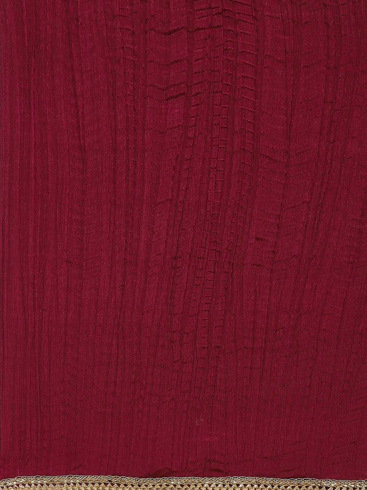 Banarasi Handloom Kurta With Pants &amp; Dupatta