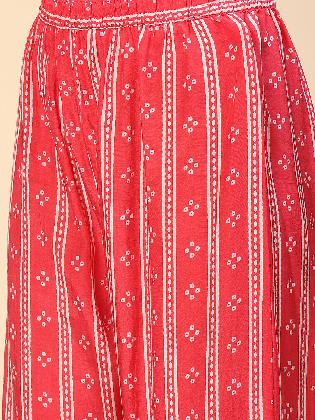 Printed Muslin Kurta With Pants